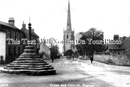 DR 2255 - Cross & Church, Repton, Derbyshire