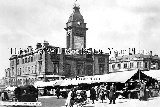 DR 2297 - Market Place, Chesterfield, Derbyshire