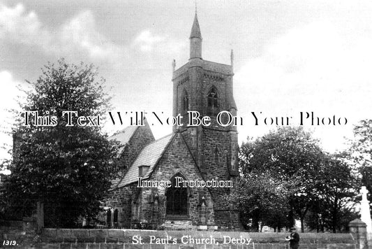 DR 2311 - St Pauls Church, Derby, Derbyshire c1912