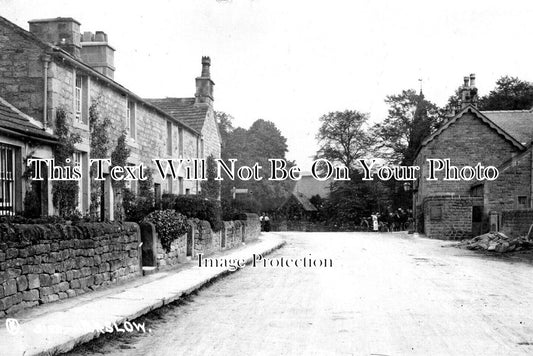 DR 2317 - Rutland Arms Pub, St Annes Church, Baslow, Derbyshire c1912