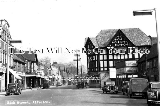 DR 2330 - High Street, Alfreton, Derbyshire c1955