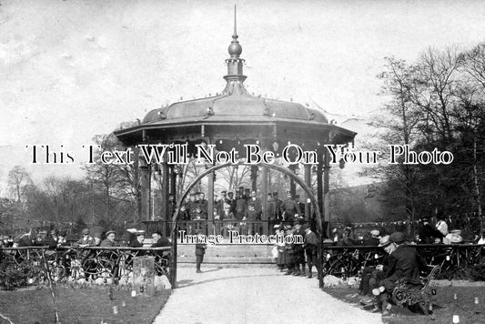 DR 235 - Belper Bandstand, Derbyshire c1907