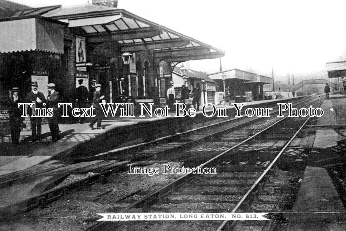 DR 2371 - Long Eaton Railway Station, Derbyshire c1917