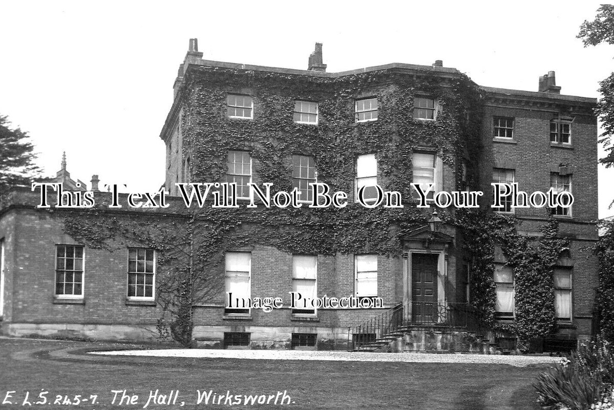 DR 2372 - The Hall, Wirksworth, Derbyshire c1916