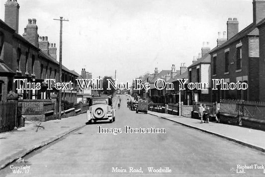 DR 239 - Moira Road, Woodville, Swadlincote, Derbyshire c1939