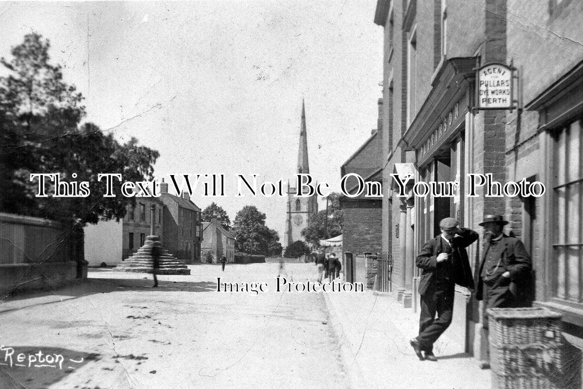 DR 24 - Main Street, Repton, Derbyshire c1905