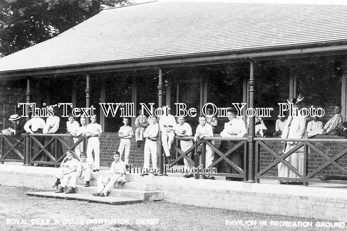 DR 2407 - Royal Deaf & Dumb Institute Pavilion, Derby, Derbyshire c1906
