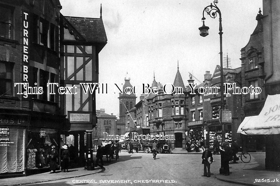 DR 242 - Central Pavement, Chesterfield, Derbyshire