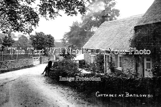 DR 2479 - Cottages At Baslow, Derbyshire