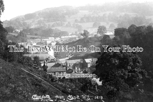 DR 2510 - Cromford From Chapel Hill, Derbyshire