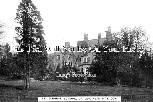 DR 2516 - St Elphins School, Darley Near Matlock, Derbyshire c1913