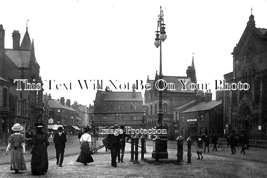 DR 2517 - Long Eaton Market Place, Derbyshire c1912
