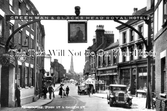 DR 2520 - John & Church Street, Ashbourne, Derbyshire
