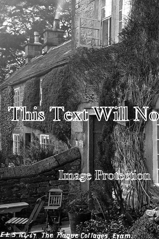 DR 2551 - The Plague Cottages, Eyam, Derbyshire