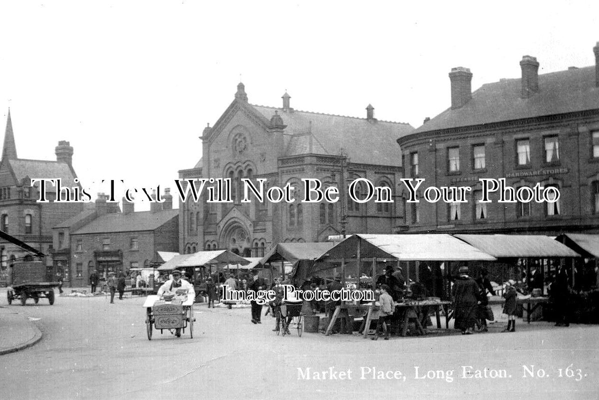 DR 2572 - Market Place, Long Eaton, Derbyshire
