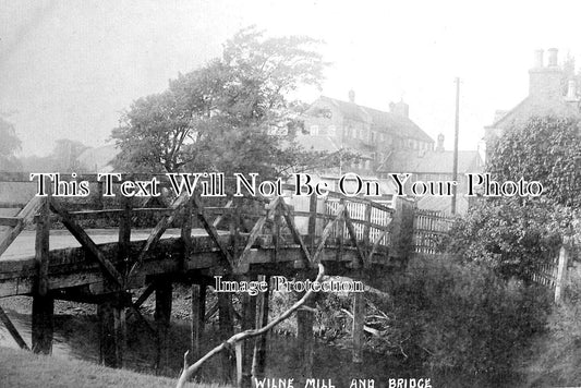 DR 2587 - Wilne Mill & Bridge, Derbyshire