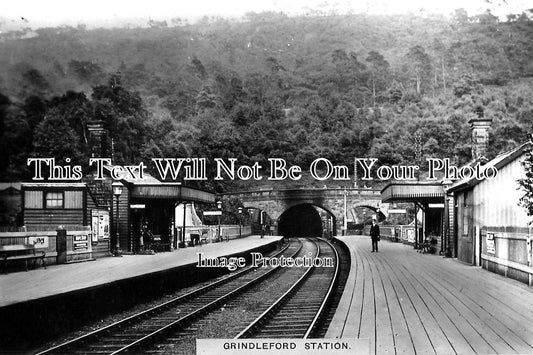 DR 259 - Grindleford Railway Station, Derbyshire c1911