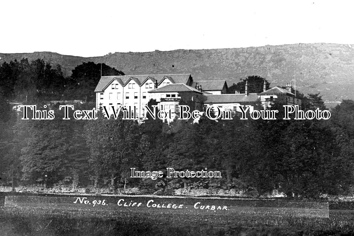 DR 2592 - Cliff College, Curbar, Calver, Derbyshire