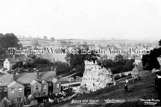 DR 26 - Birds Eye View, Whitwell, Derbyshire c1909