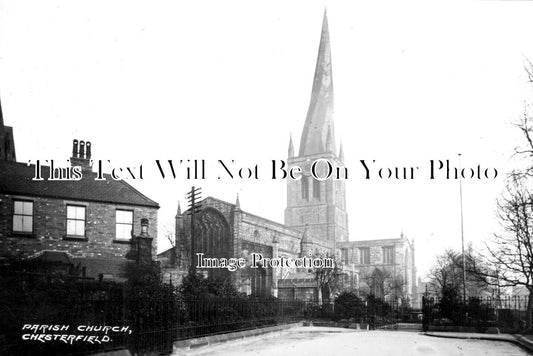 DR 2604 - Parish Church, Chesterfield, Derbyshire