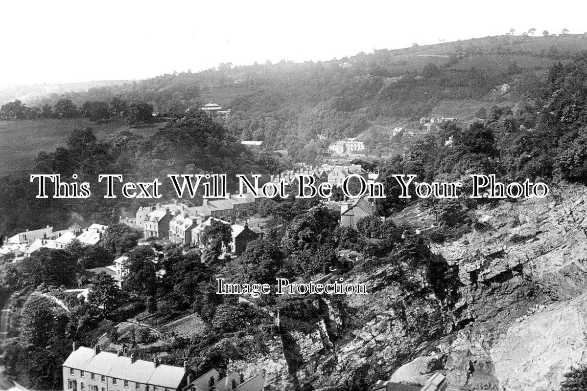 DR 2621 - Matlock From High Tor, Derbyshire c1928