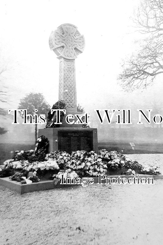 DR 2622 - Darley Dale Whitworth Great War Memorial, Derbyshire c1925