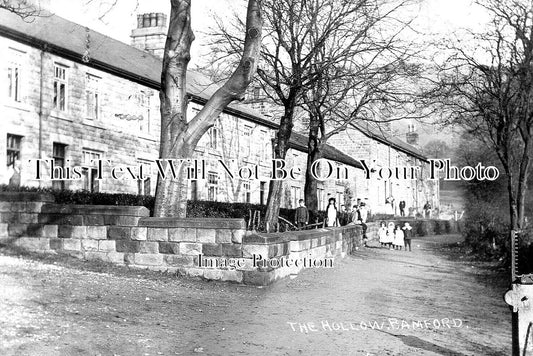 DR 2628 - The Hollow, Bamford, Derbyshire c1905