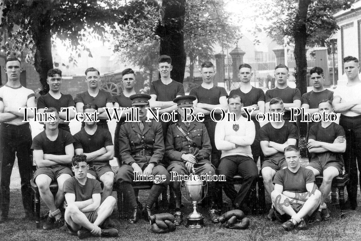 DR 2652 - Derby & Notts Regiment Boxing Champions, Normanton Barracks