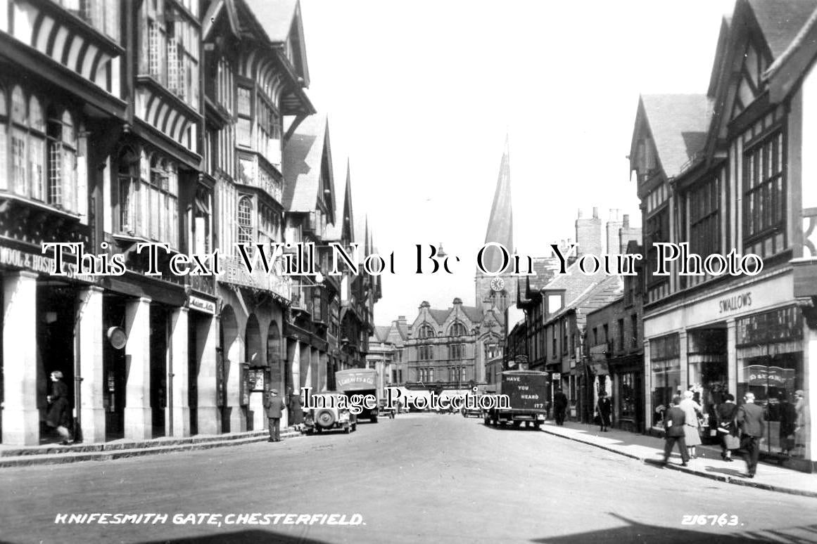 DR 2654 - Knifesmith Gate, Chesterfield, Derbyshire c1939
