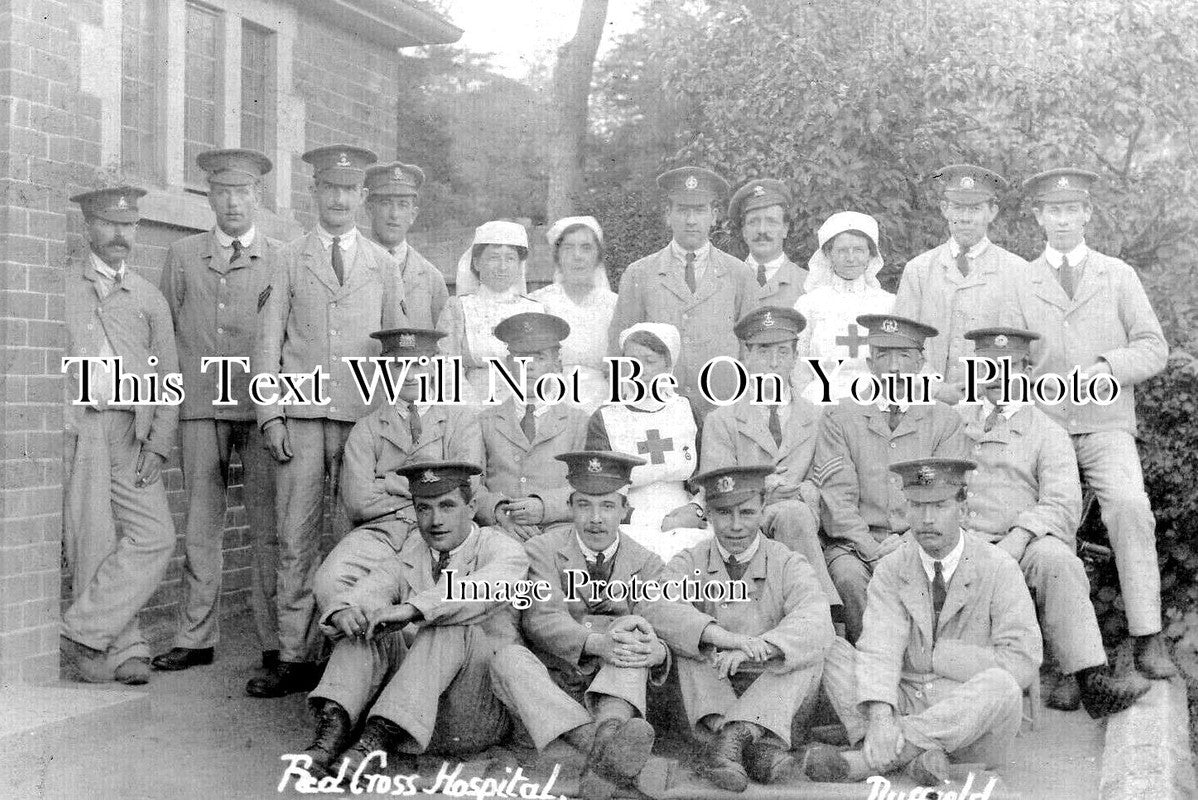 DR 2682 - Red Cross Hospital, Duffield, Derbyshire 1917 WW1