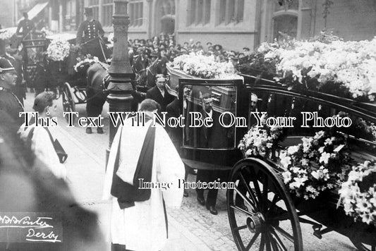 DR 2696 - Funeral Of Mayor Sir Edwin Thomas Ann, Derby, Derbyshire