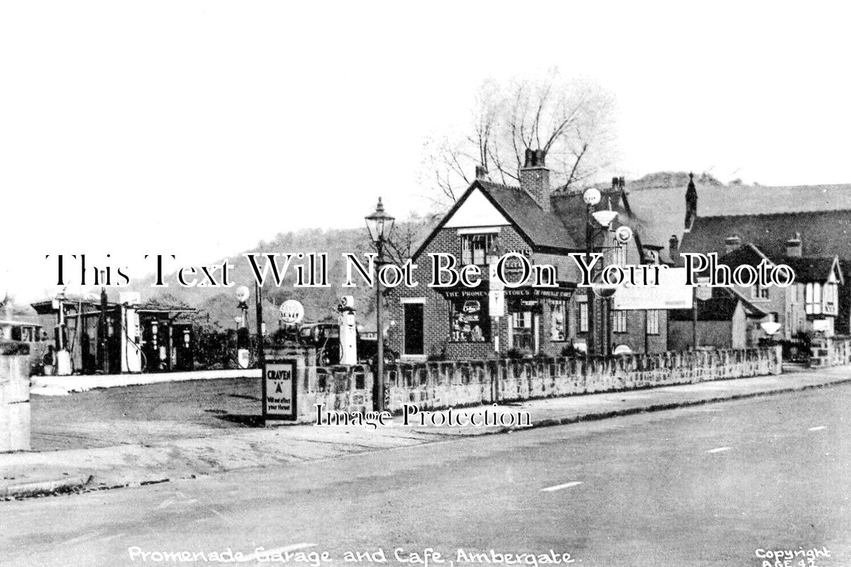 DR 2708 - Promenade Garage, & Cafe, Ambergate, Derbyshire