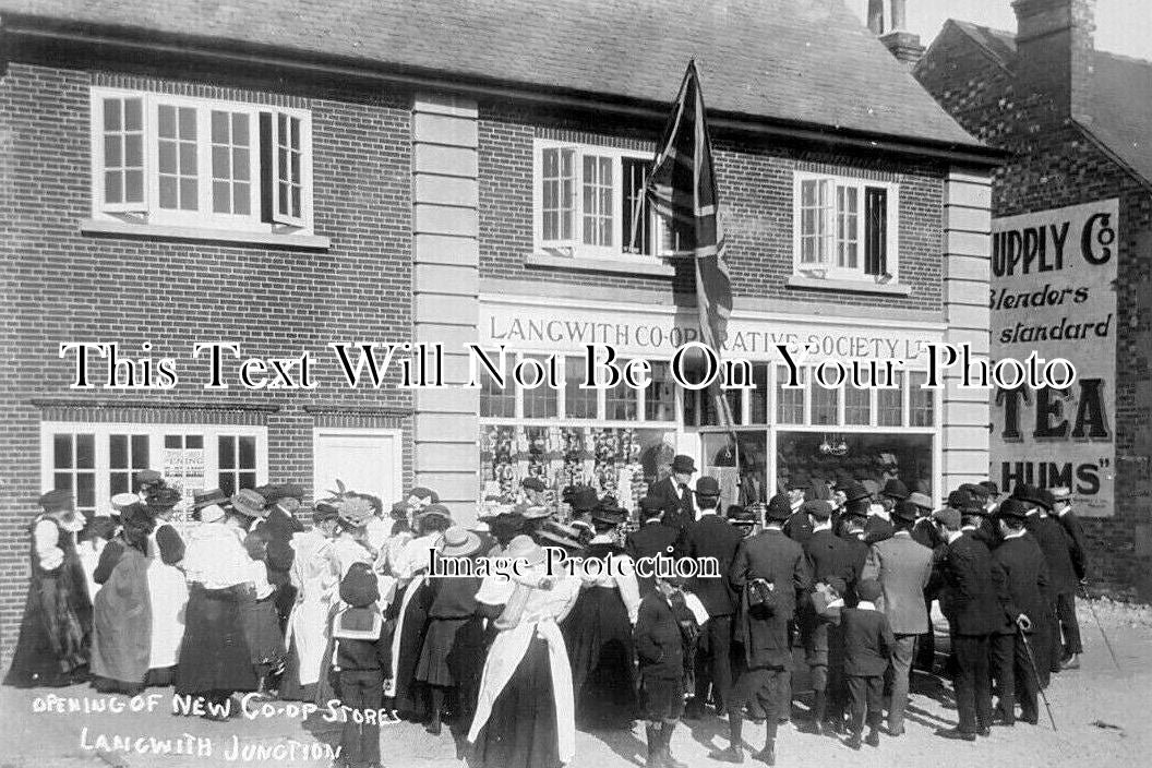 DR 2718 - Opening Of New Co-Op Stores, Langwith Junction, Derbyshire
