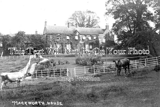 DR 2727 - Mackworth House, Derby, Derbyshire