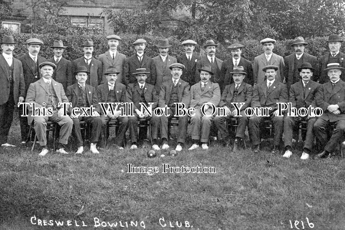 DR 2755 - Creswell Bowling Club, Derbyshire