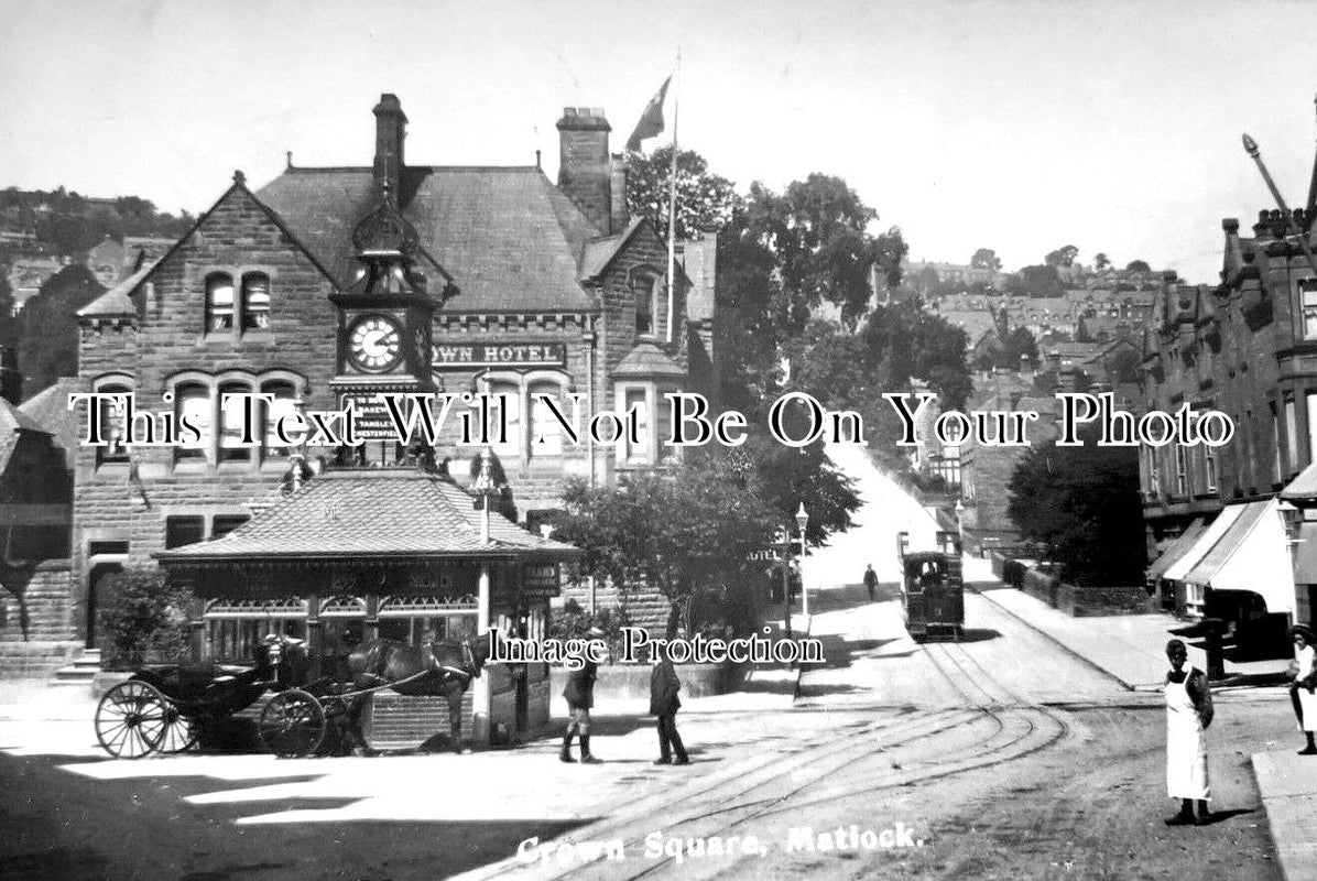 DR 2821 - The Crown Hotel, Crown Square, Matlock, Derbyshire