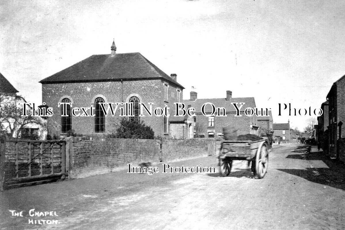 DR 2841 - The Chapel, Hilton, Derbyshire c1905