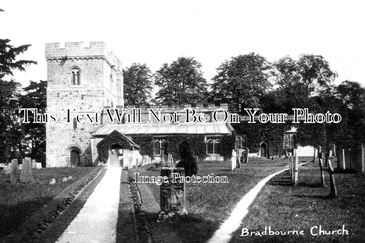 DR 2866 - Bradbourne Church, Derbyshire