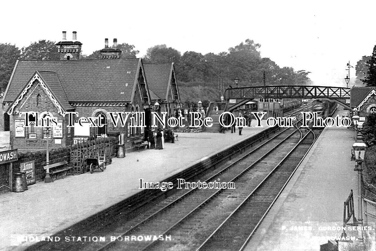 DR 2877 - Borrowash Midland Railway Station, Derbyshire c1920