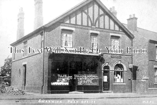 DR 2933 - Swanwick Post Office, Derbyshire c1916