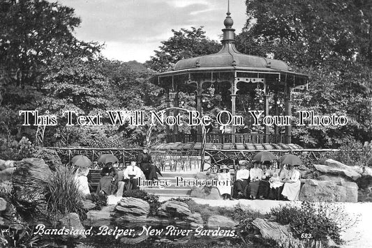 DR 2952 - Bandstand, Belper, New River Gardens, Derbyshire