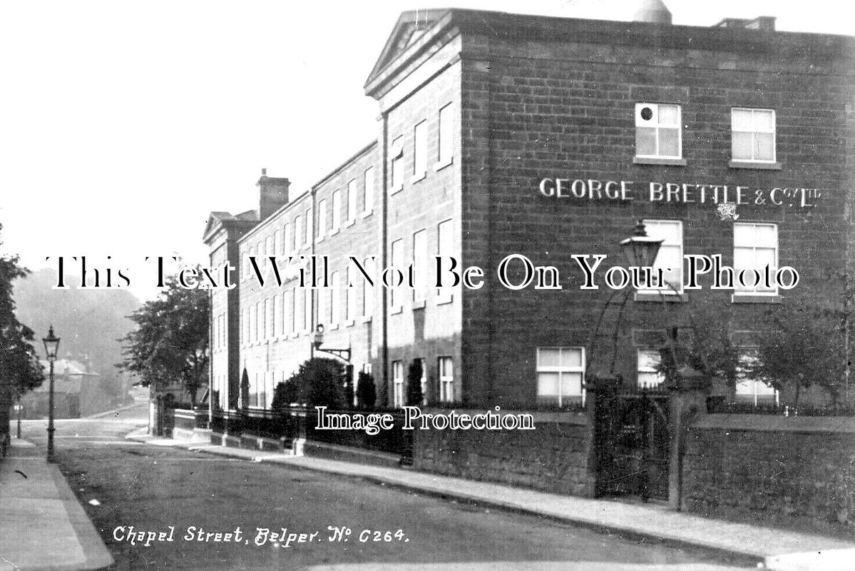 DR 2964 - George Brettle & Co, Chapel Street, Belper, Derbyshire c1922 ...