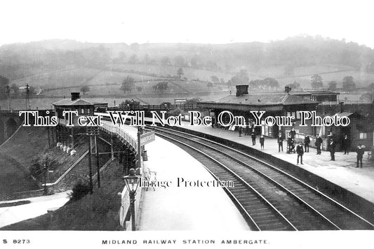 DR 2970 - Ambergate Railway Station, Derbyshire c1910