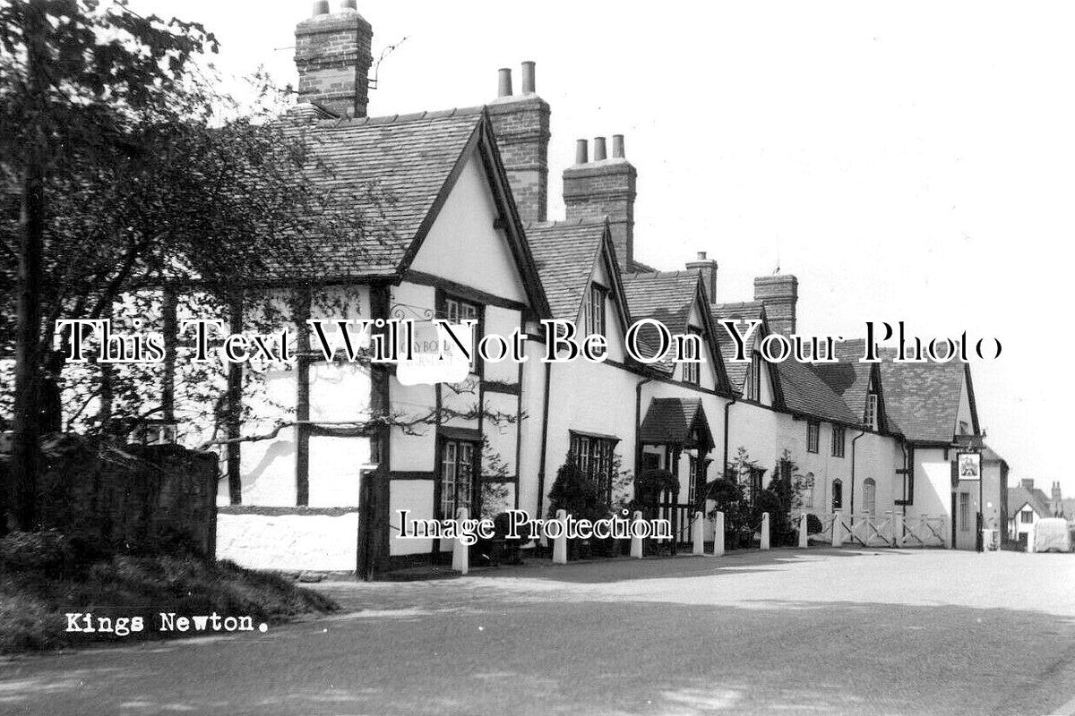 DR 3001 - Main Street, Kings Newton, Derbyshire c1967