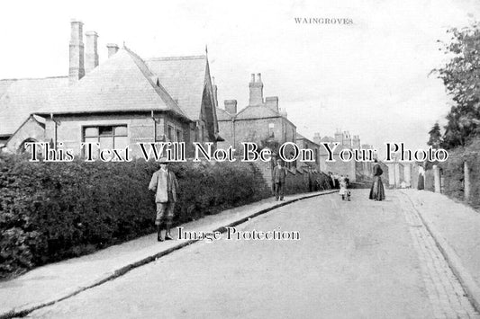 DR 3052 - Waingroves, Derbyshire c1922