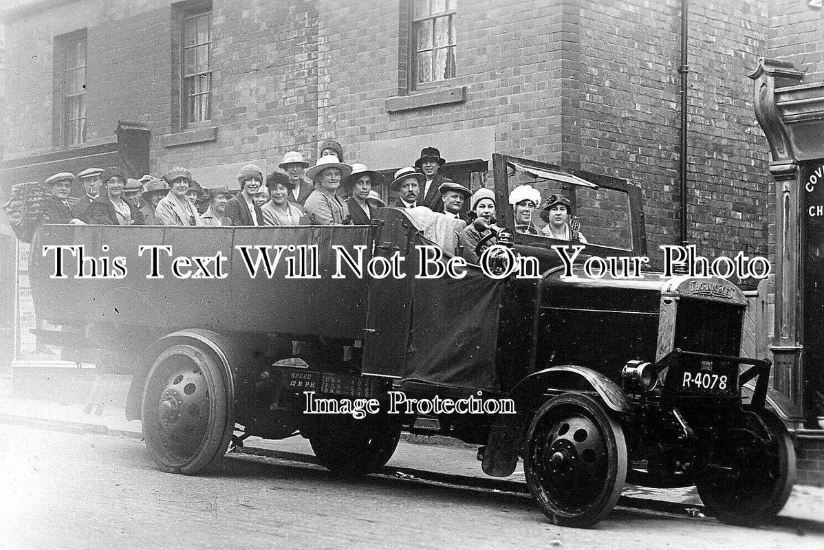 DR 3095 - Charabanc, Nottingham Road, Ripley, Derbyshire – JB Archive