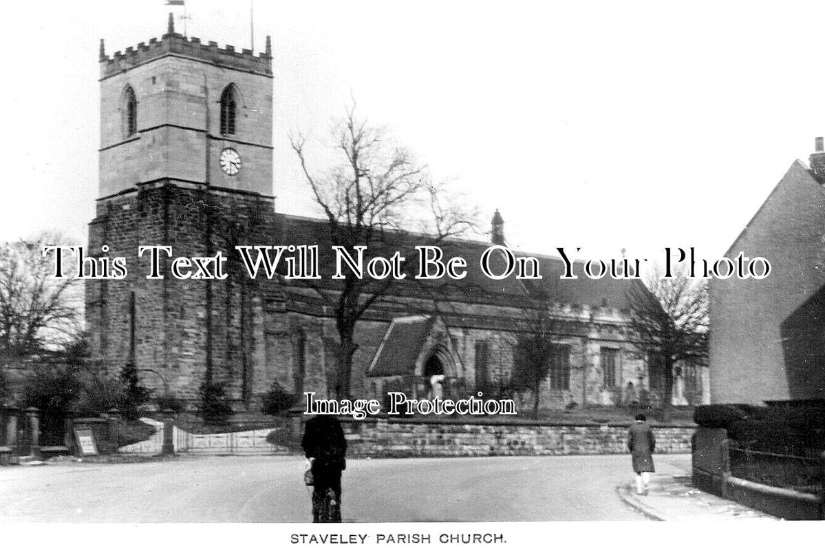 DR 3097 - Staveley Parish Church, Derbyshire