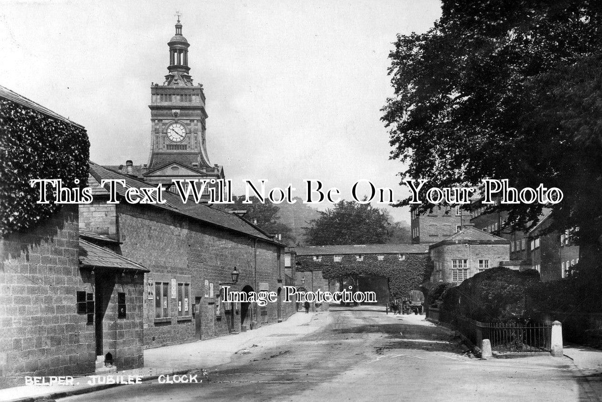 DR 312 - Jubilee Clock, Belper, Derbyshire