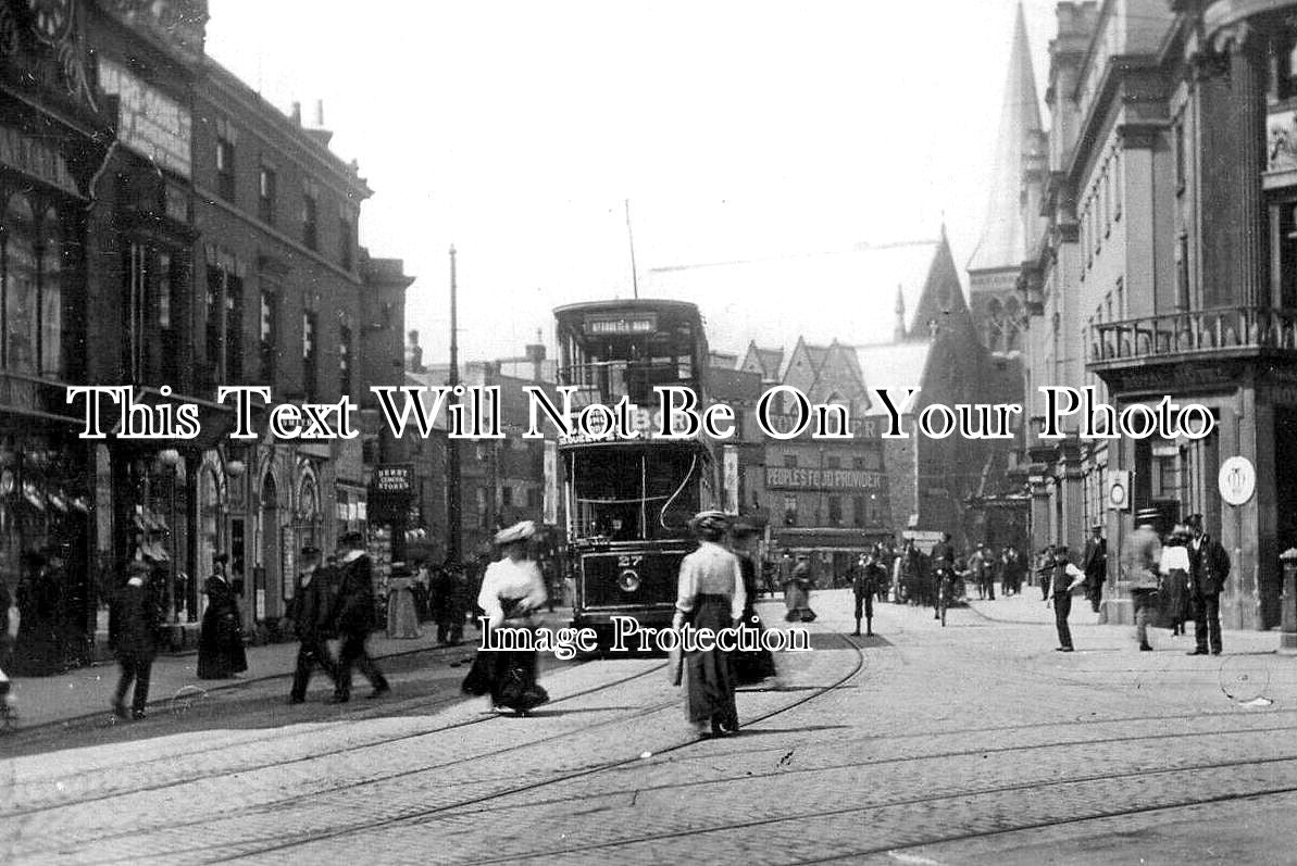 DR 3153 - Victoria Street Tram, Derby, Derbyshire