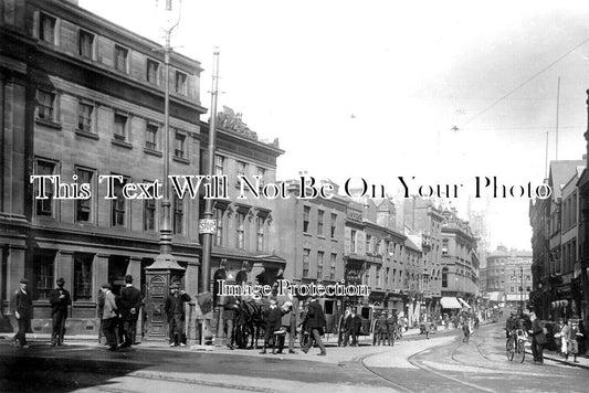 DR 3161 - The Corn Market, Derby, Derbyshire c1907